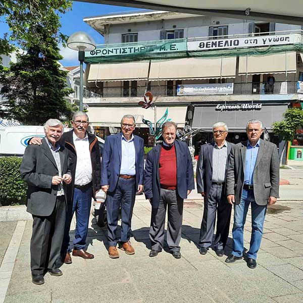 Την Πτολεμαΐδα επισκέφτηκε χθες ο Γιώργος Δακής