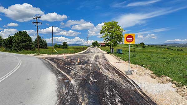 Συνεχίζονται οι εργασίες ασφαλτόστρωσης Κοζάνης – Ρυμνίου