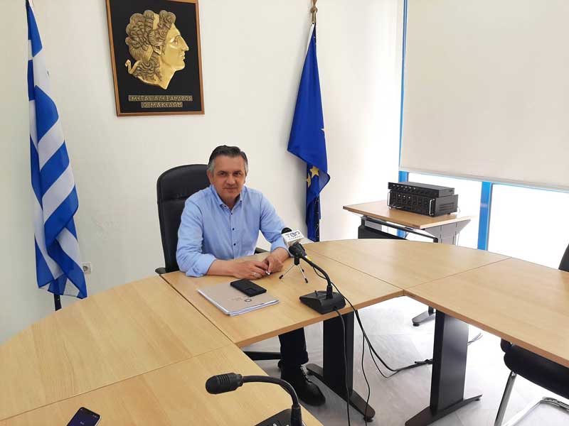 Υπογραφή σύμβασης από τον Γ. Κασαπίδη για το έργο «Καθαρισμός της Κοίτης του Ρέματος της Τοπικής Κοινότητας Μεγάλου Σειρηνίου Π.Ε. Γρεβενών στη θέση ΛΑΚΚΟΣ»