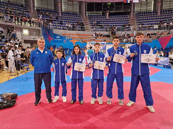 Η Μακεδονική Δύναμη Κοζάνης στο 7th Asterix Cup International Taekwondo Tournament Nis – Serbia 2023