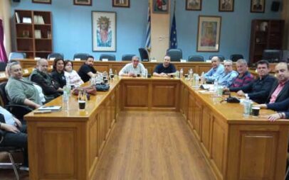 2ο διευρυμένο διοικητικό συμβούλιο  της Ομοσπονδίας Εμπορικών Συλλόγων Δυτικής & Κεντρικής Μακεδονίας στο Αμύνταιο