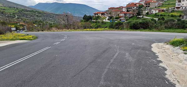 Συντήρηση – ασφαλτόστρωση περιφερειακού δρόμου Σιάτιστας