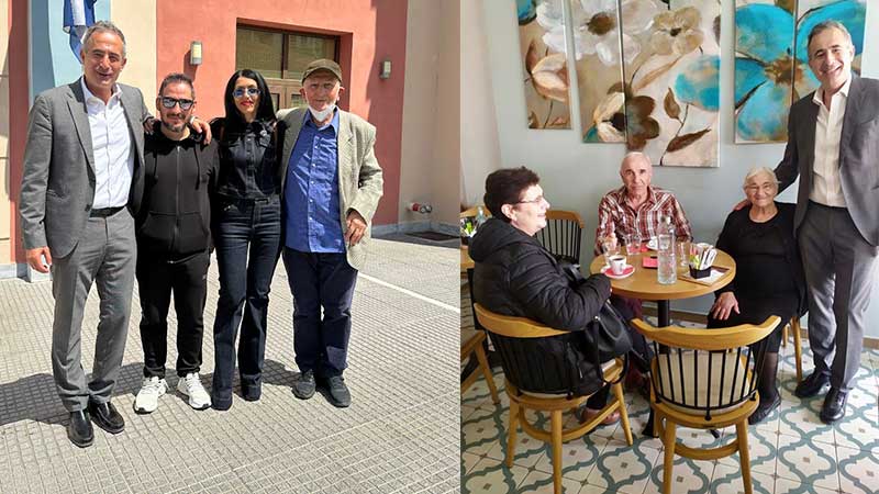 Συνάντηση του υποψήφιου Βουλευτή ΝΔ Π.Ε. Κοζάνης Στάθη Κωνσταντινίδη με πολίτες και καταστηματάρχες στα Σέρβια