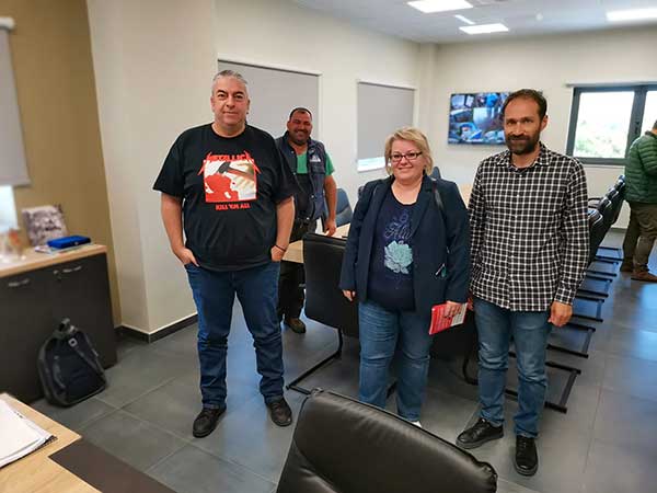 Τους συνεταιρισμούς ΑΣΕΠΟΠ και ΔΗΜΗΤΡΑ επισκέφτηκε η Βασιλική Γκάσταρη