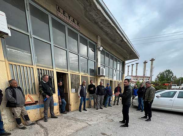 Ο Σωκράτης Βατάλης στη ΔΕΥΑ Κοζάνης: «Το σχέδιο Μητσοτάκη για την περιοχή απειλεί τη λειτουργία της Τηλεθέρμανσης – Δημόσιο αγαθό το νερό»