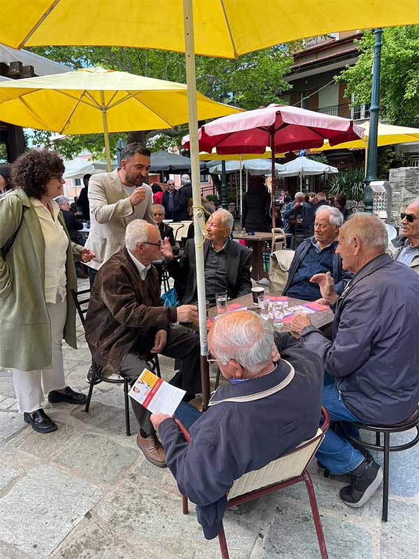 Ο Σωκράτης Βατάλης στο Βελβεντό: «Μακρινός παρατηρητής η κυβέρνηση στο θέμα της Γέφυρας»