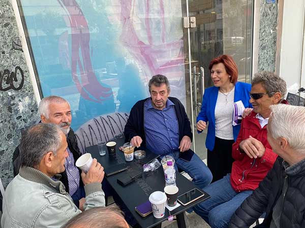 Παρασκευή Βρυζίδου: Περιοδεία στην αγορά της Πτολεμαΐδας το Σάββατο 06 Μαΐου
