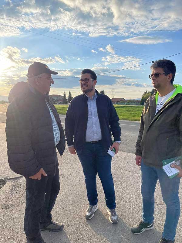 Ο Λουκάς Ζαρογιάννης  σε Πολύμυλο, Καπνοχώρι, Ακρινή και Δρέπανο