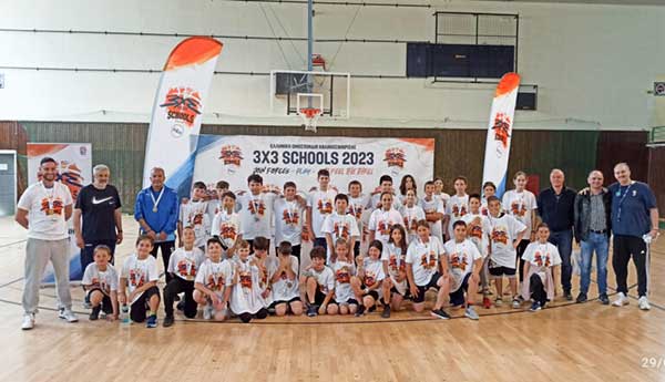 3×3 Schools powered by ΔΕΗ: Μεγάλη συμμετοχή στην Κοζάνη