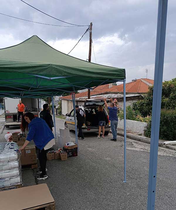 Πραγματοποιήθηκε η 16η διανομή τροφίμων στα Σέρβια στο πλαίσιο του προγράμματος ΤΕΒΑ