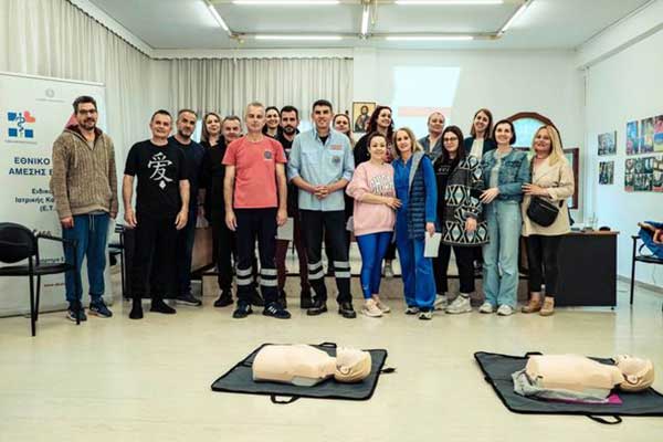Αιανή: Πραγματοποιήθηκε σεμινάριο παρουσίασης καρδιοαναπνευστικής αναζωογόνησης, πρώτων βοηθειών και χρήσης αυτόματου εξωτερικού απινιδωτή από διασώστες του ΕΚΑΒ