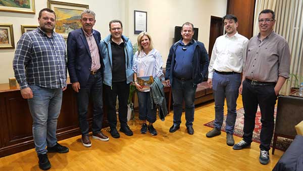 Συνάντηση εργασίας Δασταμάνη -ΤΑΙΠΕΔ για Χιονοδρομικό Κέντρο Βασιλίτσας