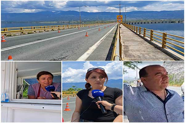 Τι αναφέρουν πολίτες  για το άνοιγμα της Γέφυρας Σερβίων μετά από 78 μέρες