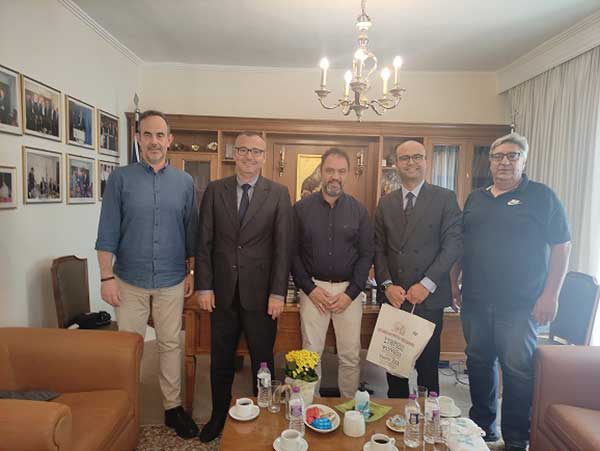Επίσκεψη στο Επιμελητήριο Κοζάνης του Εμπορικού Ακόλουθου του Γενικού Προξενείου της Τουρκίας στη Θεσσαλονίκη