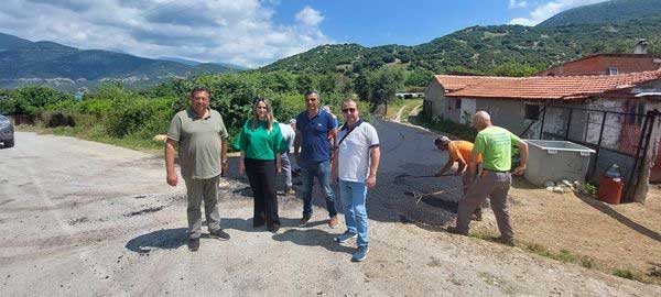 Ξεκίνησε η ασφαλτόστρωση στο Βελβεντό