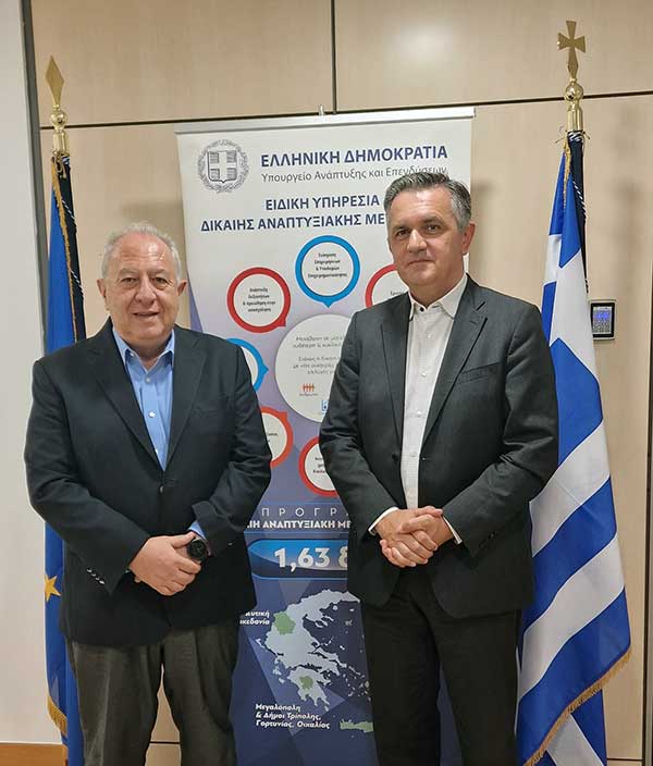 Γ. Κασαπίδης: Άμεση επίσπευση των μέτρων στήριξης για την επιχειρηματικότητα μέσω του Προγράμματος Δίκαιης Αναπτυξιακής Μετάβασης και αξιοποίηση των 5 δις ευρώ του ΔΑΜ