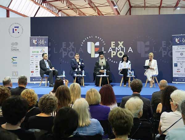 Ο Γιώργος Κασαπίδης στην εκδήλωση «Άυλες αξίες και πολιτιστικά αγαθά ως μοχλός οικονομικής και κοινωνικής ανάπτυξης» στη Λαμία