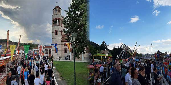 Πολύς κόσμος στην εμποροπανήγυρη του Δρεπάνου