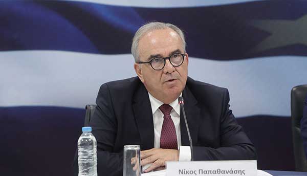 Παραμένει στον Παπαθανάση το χαρτοφυλάκιο της Δίκαιης Αναπτυξιακής Μετάβασης