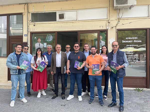 Ν.Ε. ΠΑΣΟΚ – Κινήματος Αλλαγής Κοζάνης: Επίσκεψη στην λαϊκή αγορά και τα εμπορικά καταστήματα του Βελβεντού
