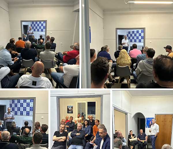 Συναντήσεις με στελέχη και φίλους της Νέας Δημοκρατίας πραγματοποιεί ο υποψήφιος βουλευτής στο Νομό Κοζάνης Στάθης Κωνσταντινίδης