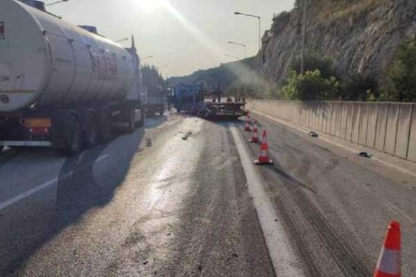 Τροχαίο με φορτηγά στην Εγνατία Οδό