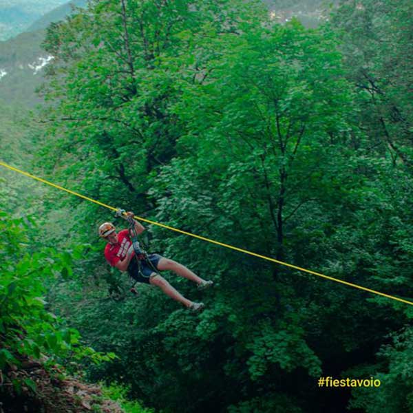 Fiesta Voio: Zip line πάνω από τον πανέμορφο Αλιάκμονα!