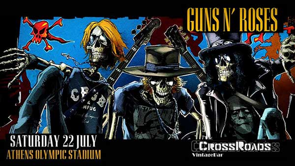 Εκδρομή από Κοζάνη για Guns N’ Roses από το CrossRoads Bar