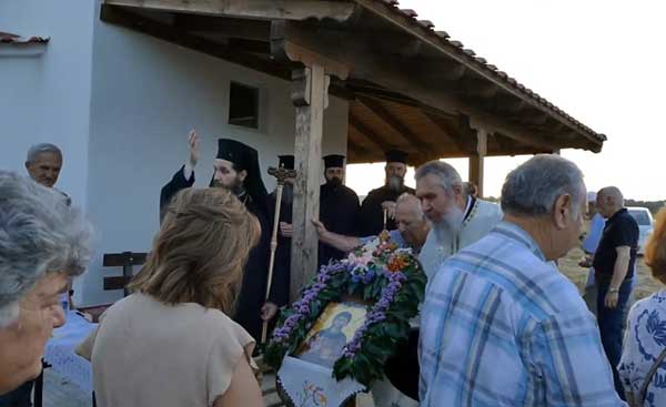 Καλλιστράτι Βοΐου: Θυρανοίξια του Ιερού Εξωκλησίου Αγίας Παρασκευής