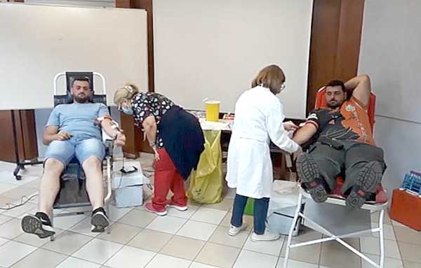 Αιμοδοσία του “Σπάρτακου” στον ΑΗΣ Αγίου Δημητρίου – Οι ανάγκες σε αίμα δεν πηγαίνουν ποτέ διακοπές
