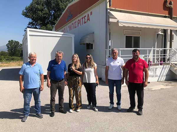 Επίσκεψη των Αντιπεριφερειαρχών σε επιχειρήσεις του Δήμου Σερβίων