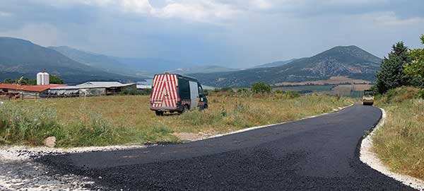 Ασφαλτοστρώσεις στην Ελάτη