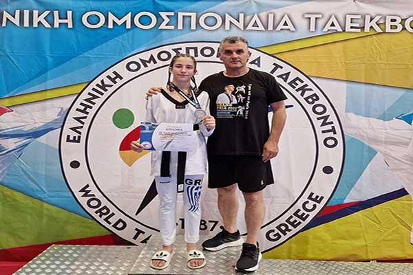 Μακεδονική Δύναμη Κοζάνης: Αργυρό μετάλλιο για την Μελίνα Δήμητρα Φίσκα στο Πανελλήνιο Πρωτάθλημα Ταεκβοντο εφήβων & νεανίδων