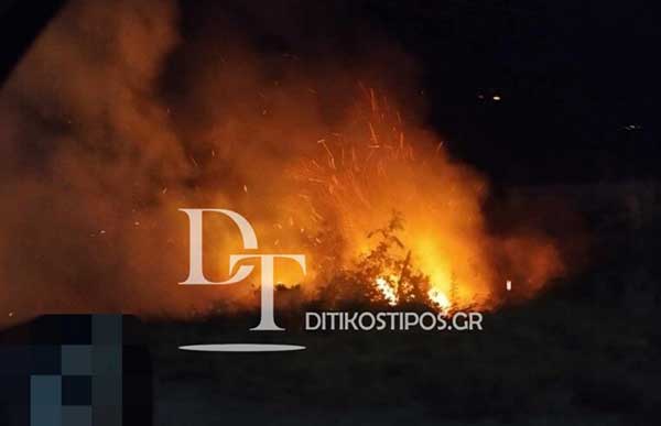 Άργος Ορεστικό: Φωτιά τα ξημερώματα δίπλα από τον 1ο Παιδικό σταθμό