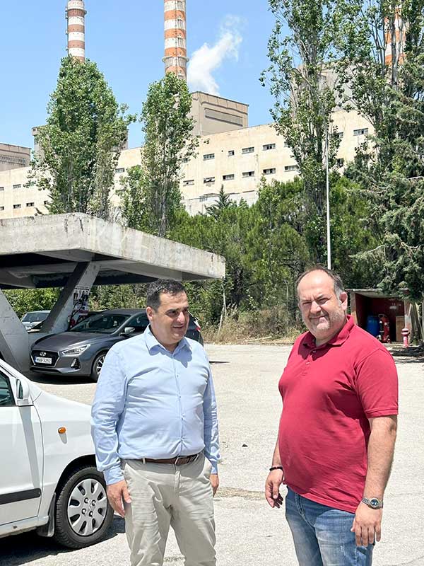 Ο Ιωάννη Καναβός, υποψήφιος με τον Γιώργο Τοπαλίδη