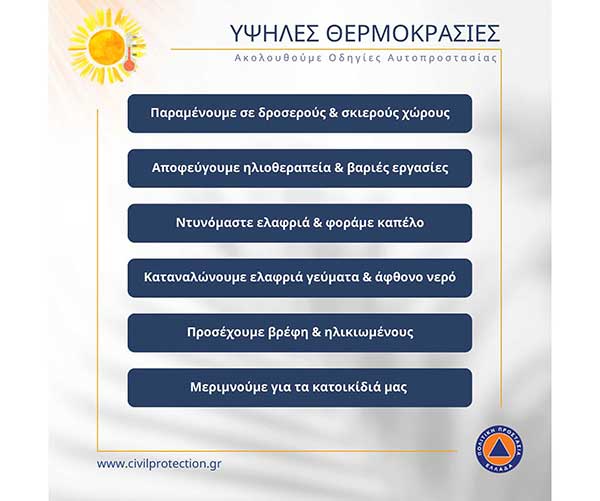 Καύσωνας: Κλιματιζόμενες αίθουσες του Δήμου Κοζάνης στη διάθεση των πολιτών