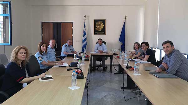 Με τον Υποστράτηγο της ΕΛ.ΑΣ. Δημήτριο Παντελή συναντήθηκε ο Περιφερειάρχης Δ. Μακεδονίας Γεώργιος Κασαπίδης