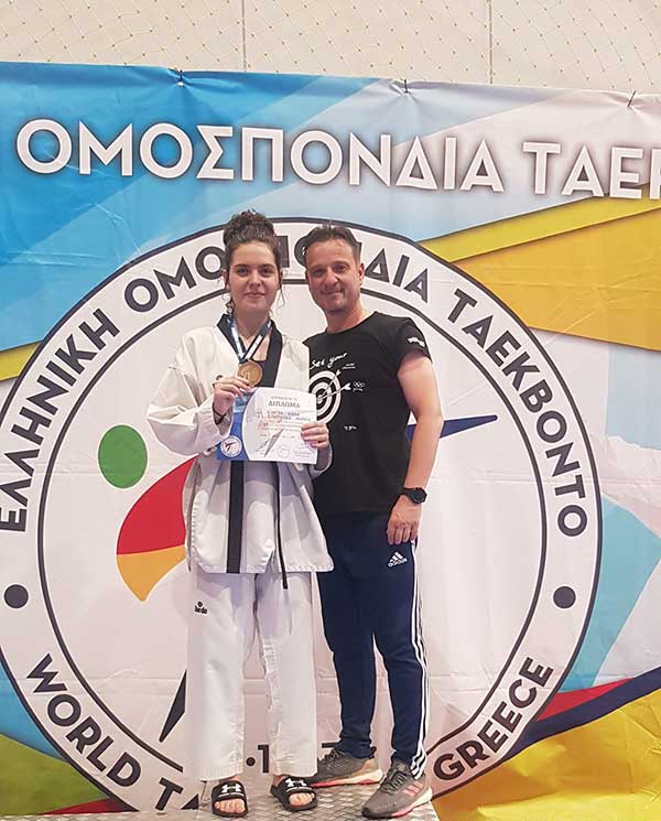 Α.Σ. Σπάρτακος Κοζάνης: Πανελλήνια πρωταθλήτρια η Ντούφα Μαρία, κατέκτησε το χρυσό μετάλλιο στα -59 νεανίδων
