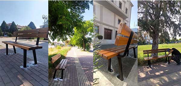 Συνεχίζεται η τοποθέτηση νέων παγκακιών από τον Δήμο Εορδαίας