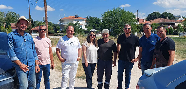 Ασφαλτόστρωση και η χαλικόστρωση 105,6 χλμ. της περιαστικής οδοποιίας των οικισμών του Δήμου Κοζάνης