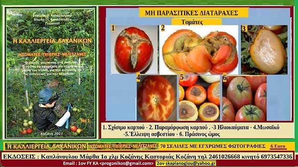 Κυκλοφόρησε το εγχειρίδιο του Σταύρου και της Μάρθας Καπλάνογλου για την καλλιέργεια 3 λαχανικών (Ντομάτα-πιπεριά-μελιτζάνα)