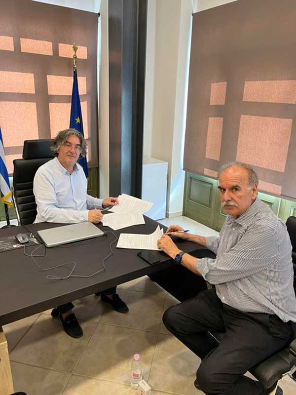 Υπογραφή σύμβασης για συντήρηση του Δημοτικού Σχολείου Πλατανορεύματος αρχικού προϋπολογισμού 100.000 ευρώ