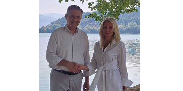 Η Ιωάννα Ζήση, υποψήφια με το συνδυασμό του Γιώργου Κασαπίδη