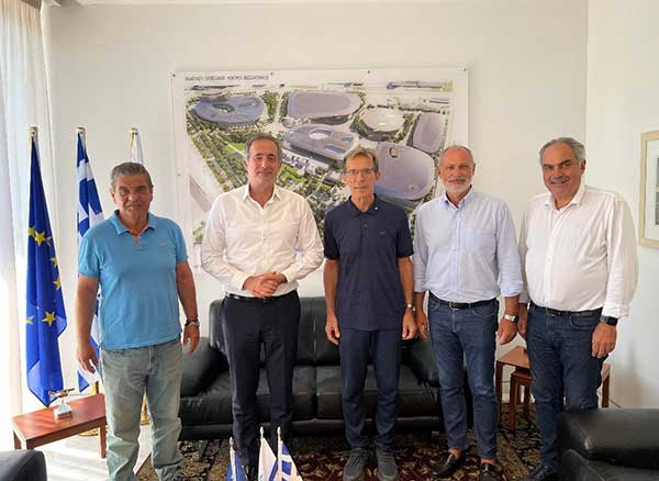 Συνάντηση εργασίας του Στάθη Κωνσταντινίδη με τη διοίκηση της ΔΕΘ-Ηelexpo ενόψει των εγκαινίων της 87ης ΔΕΘ