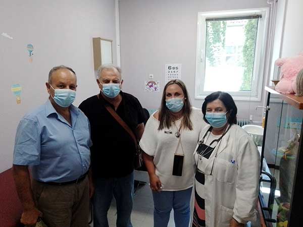Οι Αντιπεριφερειάρχες Γ. Μαργαρίτης και Λ. Χατζηζήσης στο Κέντρο Υγείας Δεσκάτης