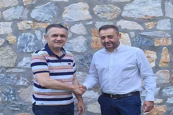 Ο Χρήστος Μπαρδάκας , υποψήφιος με το Γιώργο Κασαπίδη