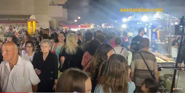Πτολεμαίδα: Πλήθος κόσμου στο πανηγύρι του Αγ. Ιωάννου του Προδρόμου