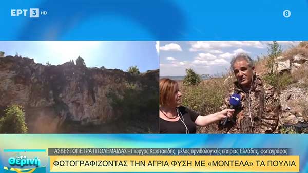Πτολεμαΐδα: Φωτογραφίζοντας την άγρια φύση με μοντέλα τα πουλιά
