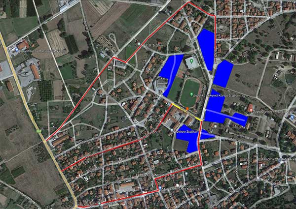 Ενημέρωση κοινού για χώρους στάθμευσης και ρύθμιση κυκλοφορίας ενόψει της συναυλίας με την Πίτσα Παπαδοπούλου και τον Στέλιο Διονυσίου στα Σέρβια