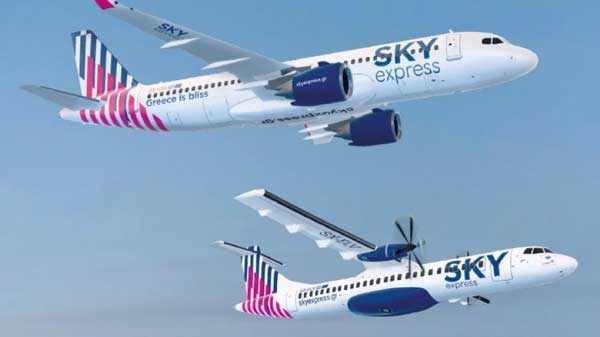 Sky Express: Ποιοι μπορούν να πετάξουν σε όλο το δίκτυό της με έκπτωση 40%